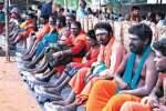 பாதயாத்திரை பக்தர்கள் புத்துணர்விற்கு இயந்திரங்கள் மூலம் மசாஜ்