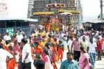 திருத்தணி முருகன் கோவிலில் பிரம்மோற்சவ விழா: உற்சவர் வீதியுலா