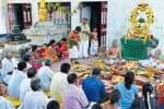 சக்கரத்தாழ்வார் சன்னிதியில் சுதர்சன யாகம்