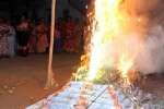 நெற்றிக்கண் திறப்புடன் காமன் பண்டிகை நிறைவு
