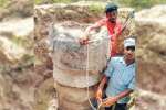 பழமையான முதுமக்கள் தாழி: தரங்கம்பாடியில் கண்டெடுப்பு