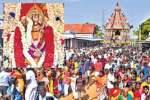 கொல்லங்குடி வெட்டுடையார் காளியம்மன் கோயிலில் பங்குனித் தேரோட்டம்