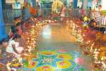 பள்ளிகொண்டீஸ்வரர் கோவிலில் விளக்கு பூஜை