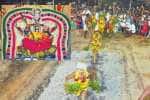 பொன்னேரி: திரவுபதி அம்மன் கோவிலில் தீமிதி திருவிழா