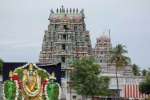 திருக்கோஷ்டியூர் அஷ்டாங்க விமானம் தங்கத் திருப்பணி மும்முரம்