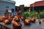 தன்வந்திரி ஆரோக்கிய பீடத்தில் கோடி தீபம் ஏற்றி வழிபாடு
