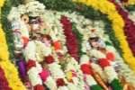 காளையார்கோவில் சொர்ணகாளீஸ்வரர் திருக்கல்யாணம் கோலாகலம்