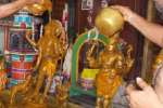 காரைக்கால் மாங்கனி திருவிழா நிறைவு: பஞ்சமூர்த்திகளுக்கு விடையாற்றி அபிஷேகம்