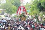 தேவனூர் முத்தாலம்மன், கற்பூர அம்மன், காளியம்மன் கோவிலில் தேர் திருவிழா