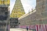 காஞ்சி வரதர் கோவில் மதில் சுவர் பாரம்பரிய முறையில் சீரமைப்பு