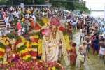 ஸ்ரீரங்கம் காவிரி மகா புஷ்கர விழா: குவிந்த பக்தர்கள்
