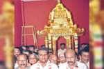 மதுரை பூங்கா முருகன் கோயிலில் தங்க ரதம் வெள்ளோட்டம்