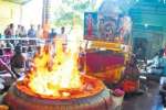 பாதூர் பிரத்தியங்கராதேவி கோவிலில் ஐப்பசி அமாவாசை நிகுலம்பலா யாகம்