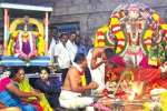 சேகர் ரெட்டியின் மனைவி, மகளுக்காக காத்திருந்த கந்தசுவாமி திருக்கல்யாணம்