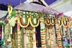 திருப்பூர் ஐயப்பன் கோவிலில் புஷ்பாஞ்சலி வழிபாடு