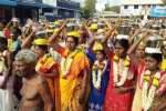 மாகாளியம்மன் விழாவை முன்னிட்டு தீர்த்தக்குட ஊர்வலம்