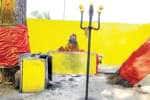 நடுகல்லில் அருள்பாலிக்கும் அம்மன்
