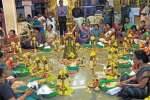 உடுமலை சக்தி விநாயகர் கோவிலில் சோடஷ லட்சுமி பூஜை
