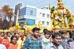 சின்னாளபட்டியில் பாரம்பரிய சந்துமாரியம்மன் விழா