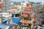 பழநியில் தைப்பூச தேரோட்டம் : 60 ஆண்டுகளுக்கு பின் காலையில் நடந்தது