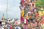 திரவுபதியம்மன் கோவில் குண்டம்: 104 அடி உயரத்தில் கொடியேற்றம்