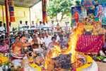பாதூர் கோவிலில் நிகும்பலா யாகம்
