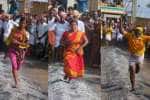 ஈங்கூர் அங்காளபரமேஸ்வரி கோவிலில் தீ மிதி விழா