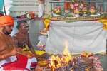 கொங்கணகிரி கந்த பெருமான் கோவிலில் பாலாலய சிறப்பு பூஜை