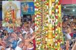 புதூர் ரேணுகாதேவி பூமாரியம்மன் கோயிலில் பங்குனி விழா கொடியேற்றம்