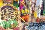 மாகாளியம்மன் கோவிலில் பக்தர்கள் குண்டம் இறங்கி நேர்த்திக்கடன்