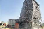 பென்னலூர் சிவன் கோவில் புதுப்பிக்கும் பணி தீவிரம்