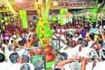 இளையான்குடி தாயமங்கலம் கோயில் திருவிழா கொடியேற்றத்துடன் துவக்கம்
