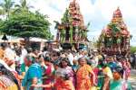 குற்றாலநாதர் கோவிலில் சித்திரை விஷு தேரோட்டம்