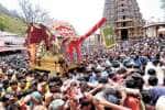 கோவிந்தா கோஷம் முழங்க கோயிலுக்கு திரும்பினார் கள்ளழகர்