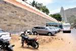 ருக்கு சமாதியில், கார் பார்க்கிங் : தி.மலை பக்தர்கள் வேதனை