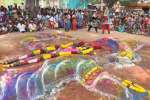 வரட்டனப்பள்ளி பாரத கோவிலில் துரியோதனன் படுகளம்