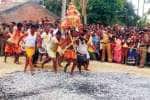 குலதீபமங்கலம் கோவில் தேரோட்டம், தீமிதி விழா