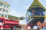 வரதர் கோவில் தேர் தேரோட்டத்திற்கு தயார்
