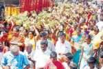 பார்வதி தேவி திட்டியம்மனுக்கு பால்குடம் எடுத்த பக்தர்கள்