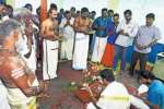 பந்தலுார் முருகன் கோவிலில் புனரமைப்பு பணி