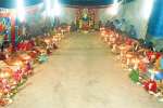 செல்லியம்மன் கோவிலில் மழை வேண்டி விளக்கு பூஜை