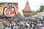 ரிஷிவந்தியம் அர்த்தநாரீஸ்வரர் கோவிலில் பிரம்மோற்சவ தேரோட்டம்
