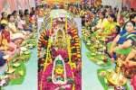 விருதுநகர் முத்துமாரியம்மன் கோயிலில் திருவிளக்கு பூஜை