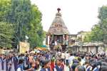 வில்லியனுார் திருக்காமீஸ்வரர் கோவில் தேரோட்டம்