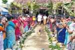 அழகு நாச்சியம்மன் கோவிலில் கஞ்சி வார்த்தல் விழா