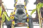 பாலவநத்தத்தில் ஆஞ்சநேயர் சிலை பிரதிஷ்டை