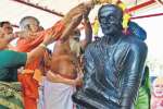 சாயிபாபா சிலை பிரதிஷ்டை திரளான பக்தர்கள் பங்கேற்பு