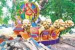 ராஜபாளையத்தில் விநாயகர் சிலை அகற்றம்