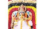 உத்திரகோசமங்கை அருகே கொம்பூதி கண்ணபிரான் கோயிலில் சர்வ அலங்காரத்தில் விநயாகர்