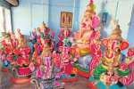 வடமதுரையில் 72 விநாயகர் சிலைகள் பிரதிஷ்டை